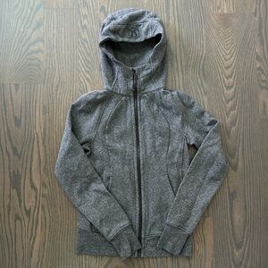 Lululemon Size 4 Gray Hooded Sweatshirt
